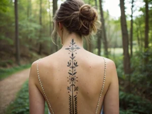 Beautiful back tattoo
